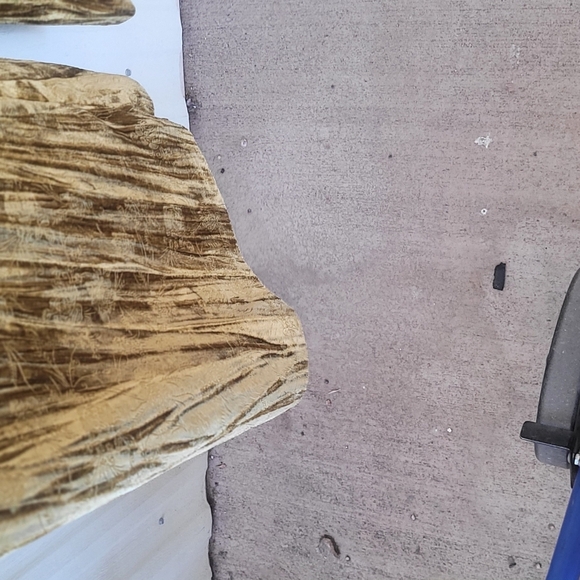 Vintage Crushed Green Velvelt Pansuit, 1XL (PTP 25) - Picture 2 of 3